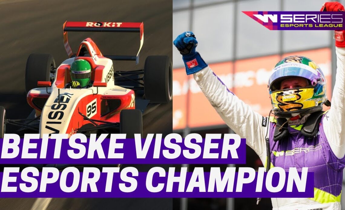 2020 W Series Esports League Champion | Beitske Visser