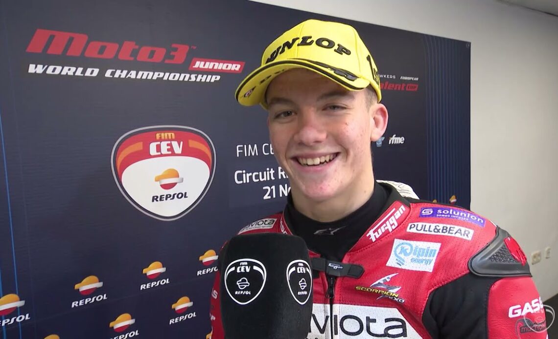 2021 Junior Moto3 World Champion Interview: Daniel Holgado