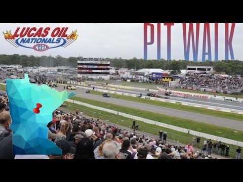 2021 NHRA Lucas Oil Nationals | Pit Walk & Track Tour