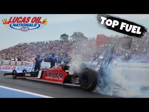 2021 NHRA Lucas Oil Nationals | Top Fuel Eliminations