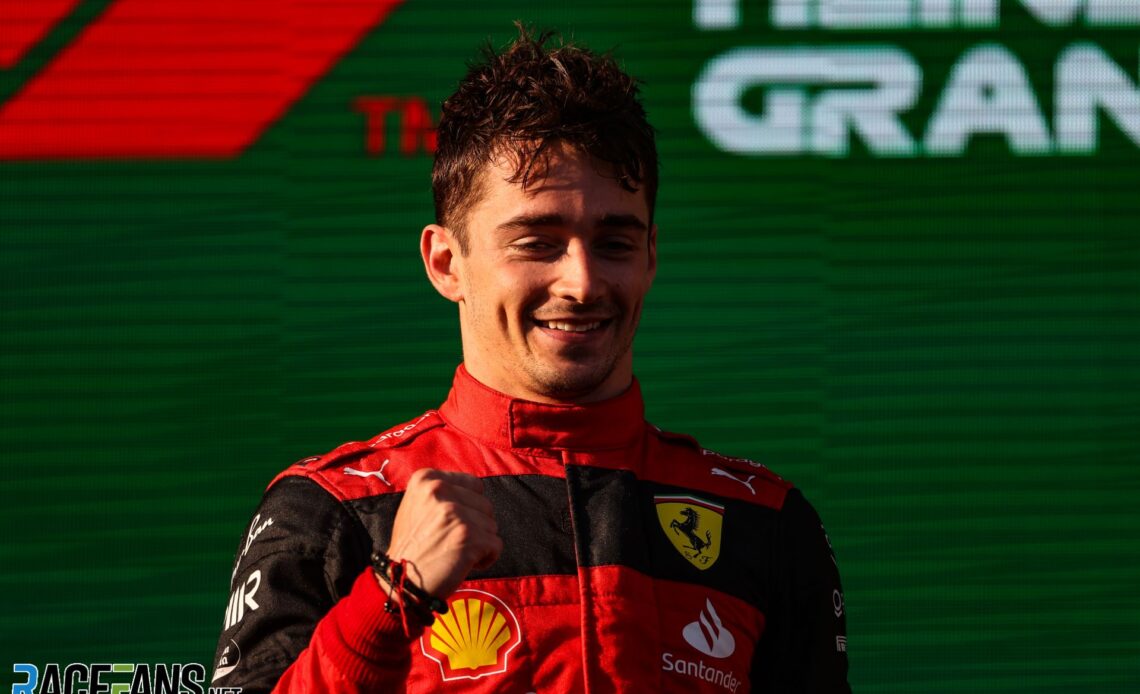 Charles Leclerc, Ferrari, Albert Park, 2022