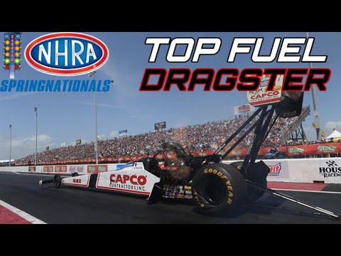 2022 NHRA SpringNationals | Top Fuel Eliminations