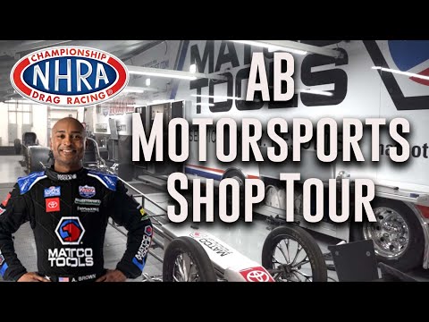 AB Motorsports Shop Tour with Antron Brown | Inside The NHRA
