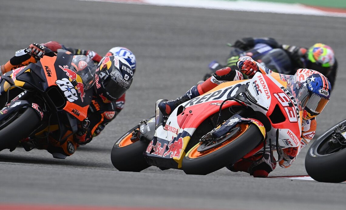 Alarm made Marquez’s bike “crazy” in COTA start