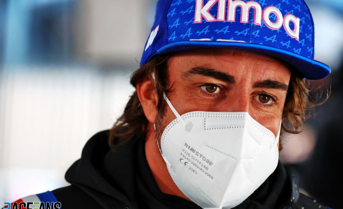 Alonso going into weekend "blind" with only example of Alpine's new floor · RaceFans