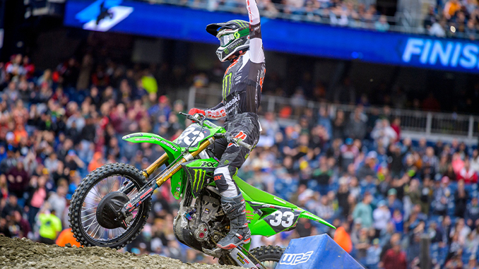 Another Monster Energy AMA Supercross sweep for Monster Energy racers! Anderson 1st on 450s, Forkner 1st on 250s
