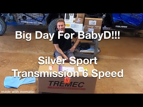 BIG DAY FOR BABYD!!! Shifting To A Silver Sport Transmission 6 Speed !!!