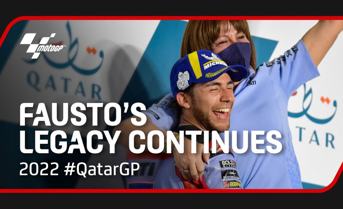 Bastianini continues Fausto Gresini's legacy | 2022 #QatarGP