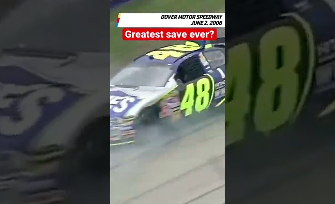 Best save in NASCAR History? Comment below #shorts