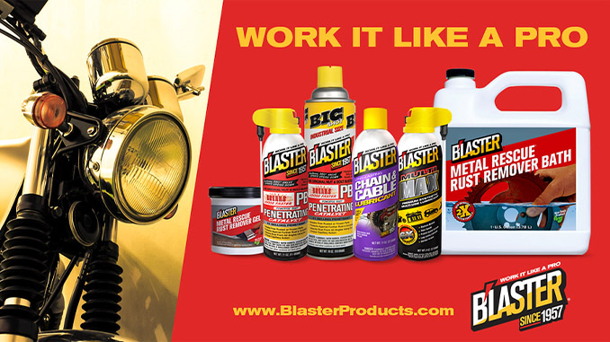 B’laster Named Official Rust Remover of 2022 AMA Vintage Motorcycle Days