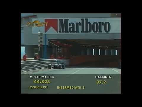 Brilliant lap from Hakkinen in monaco