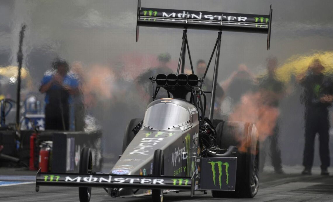 Brittany Force gets her 1st NHRA win this season at the Four-Wide Nationals in Las Vegas