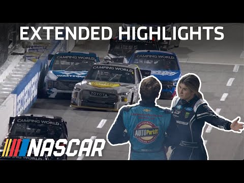 Bumpers bent and tempers hot at Martinsville | Extended Highlights