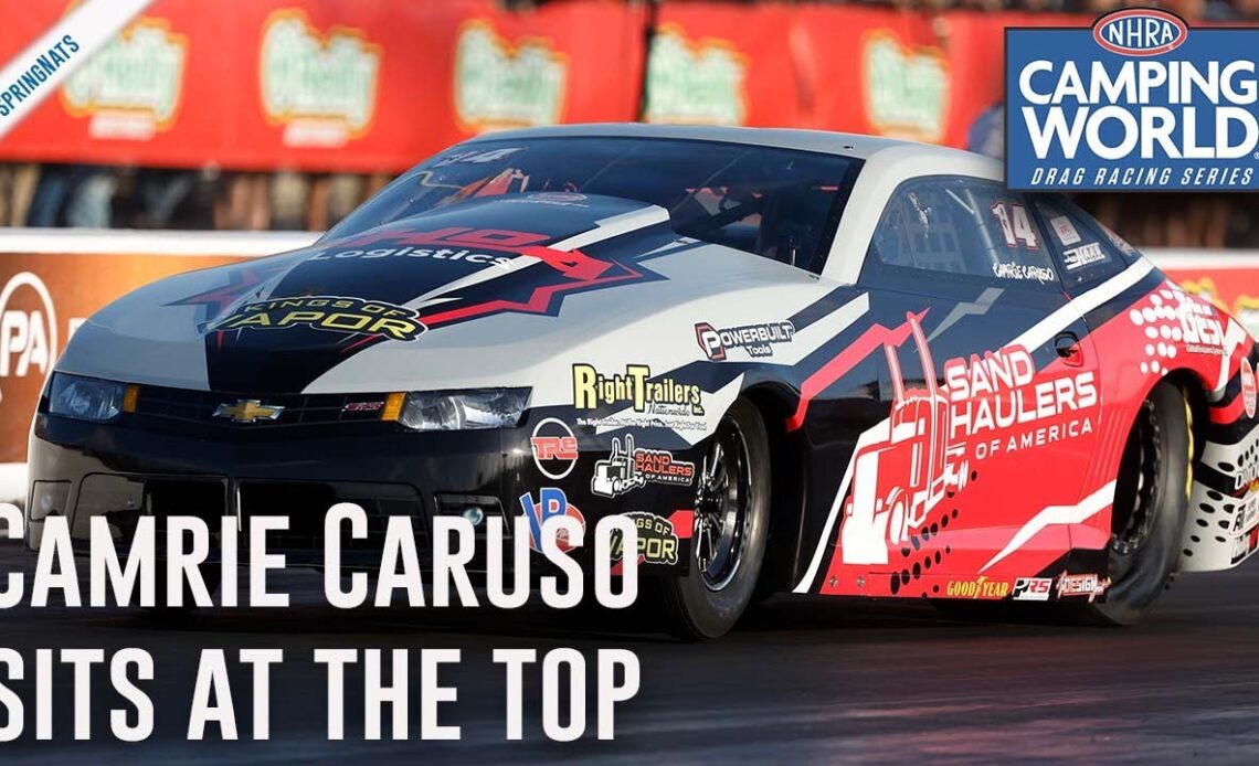 Camrie Caruso takes first career No. 1 qualifier