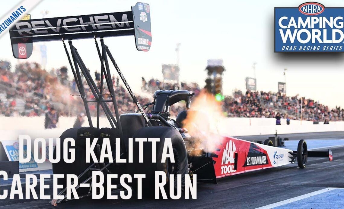 Career-best run gives Doug Kalitta No. 1qualifier at the #ArizonaNats