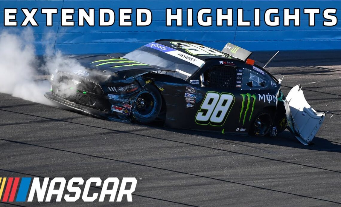 Close Stages and a fiery burnout at Phoenix Raceway | NASCAR Xfinity Series Extended Highlights