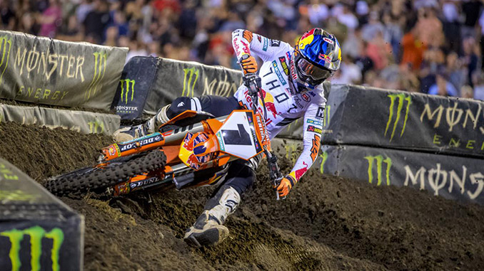 Cooper Webb Out for St. Louis SX