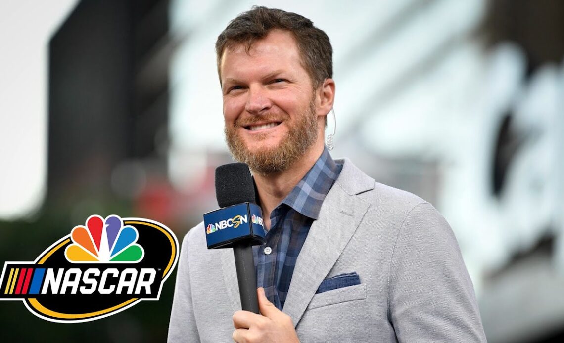 Dale Jr.’s NASCAR Hall of Fame Case: NBC Sports mic flag | Motorsports on NBC