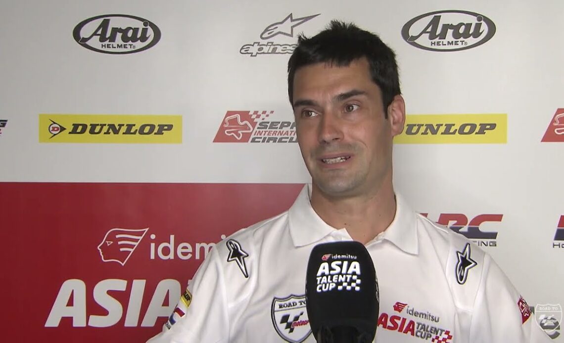 Diego Lozano Interview Race 2 | Round 1 Qatar | 2022 Idemitsu Asia Talent Cup