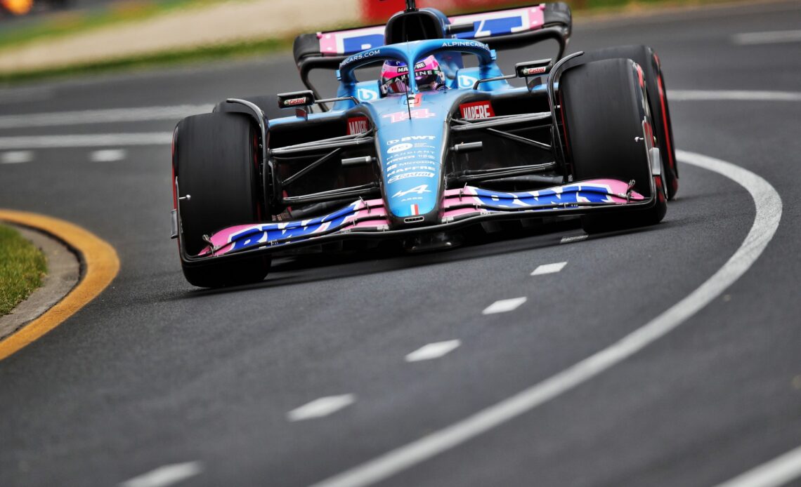 Fernando Alonso, Alpine, Albert Park, 2022