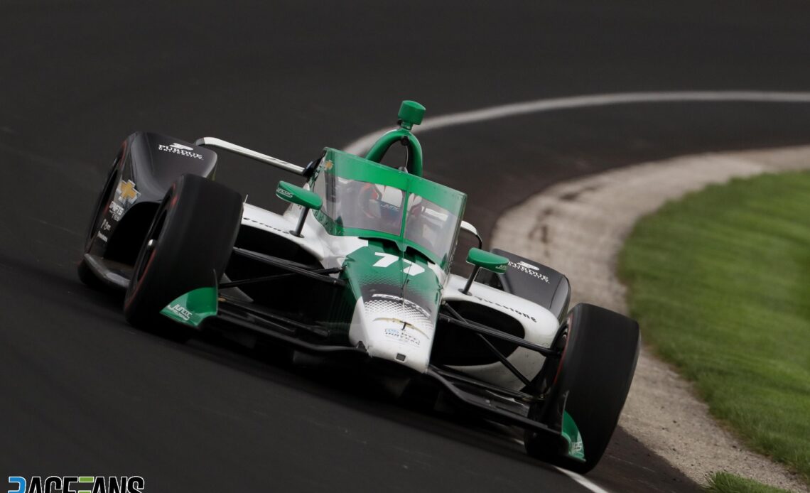 Callum Ilott, Juncos Hollinger, Indianapolis 500 testing, 2022