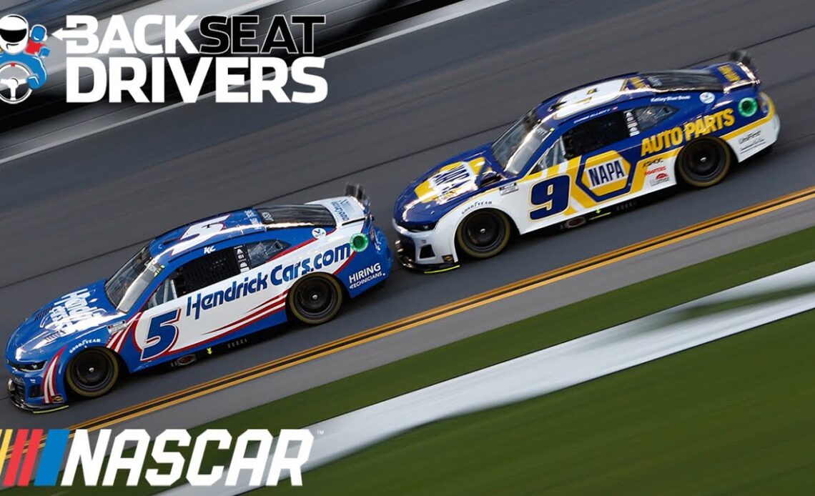 Does Chase Elliott have a reason to be frustrated? and great racing in California | Backseat Drivers
