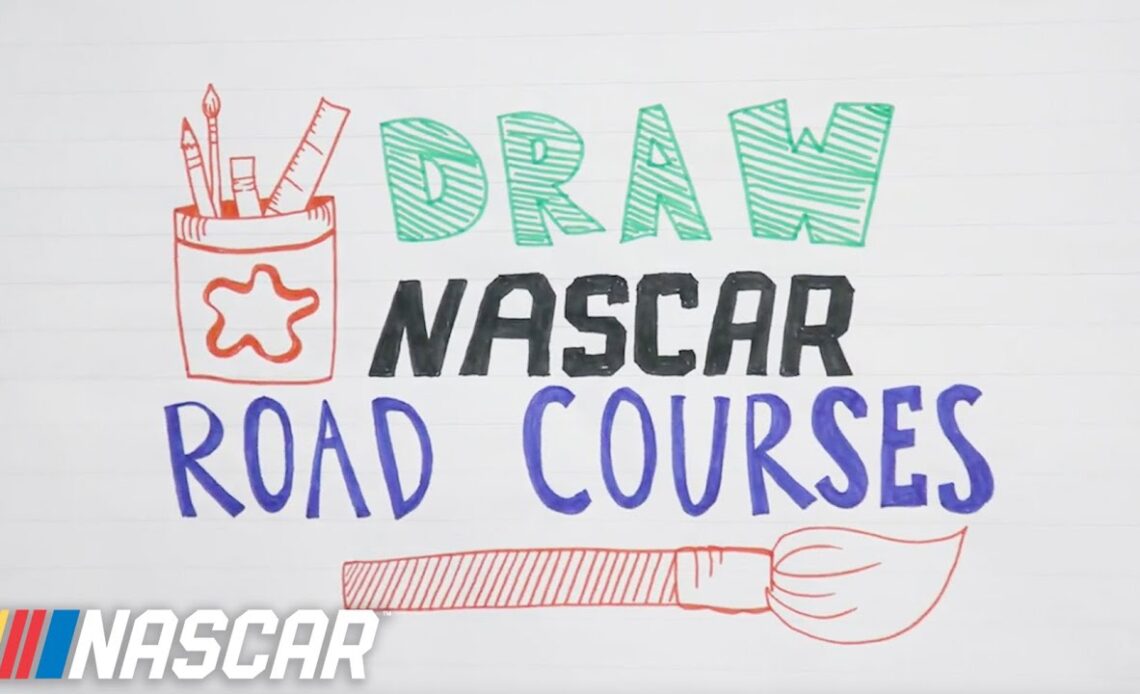 Drivers Draw COTA (or try to) | NASCAR