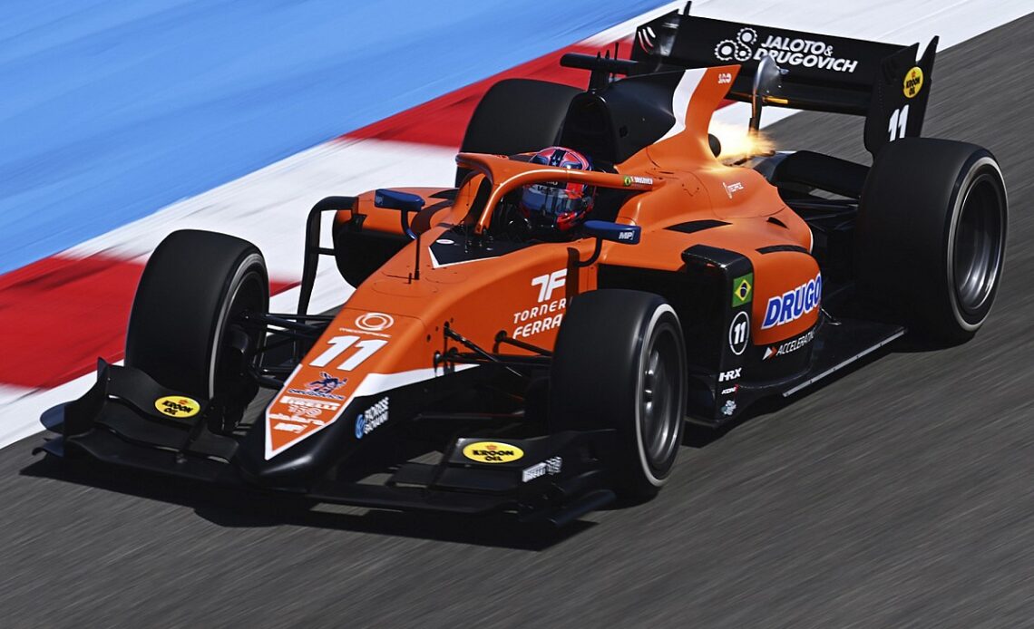 Drugovich tops three-day FIA F2 test at Barcelona