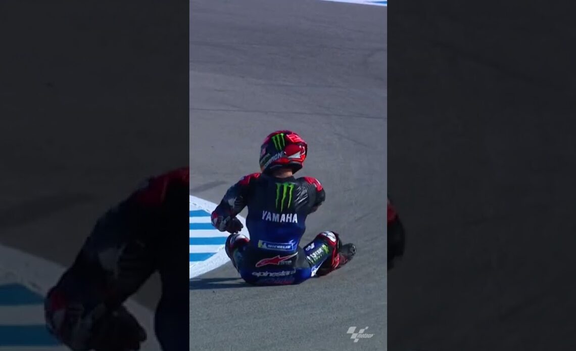 Fabio’s uncomfortable fall! | 2022 #SpanishGP