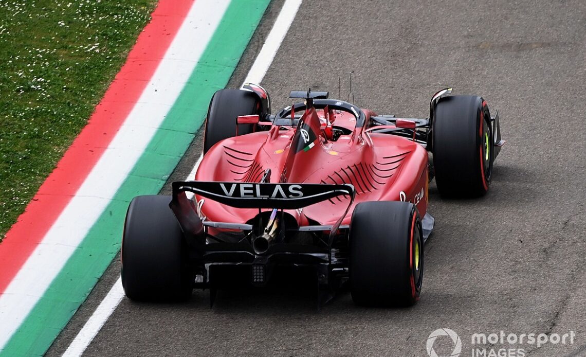 Ferrari has "no regrets" over Leclerc’s late Imola GP push for more