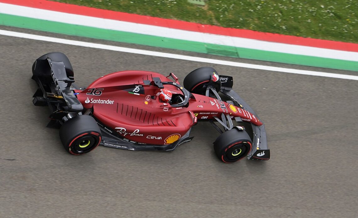 Ferrari has "no regrets" over Leclerc's late race push for more