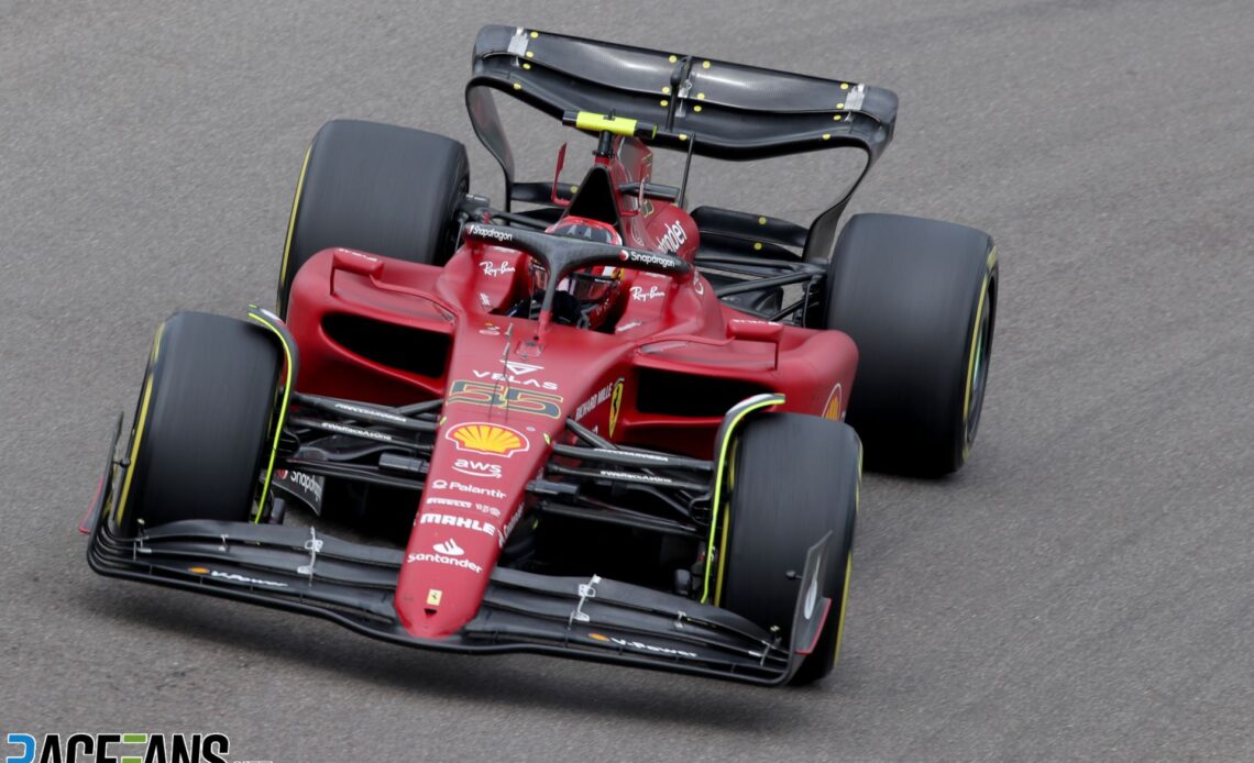 Carlos Sainz Jr, Ferrari, Imola, 2022