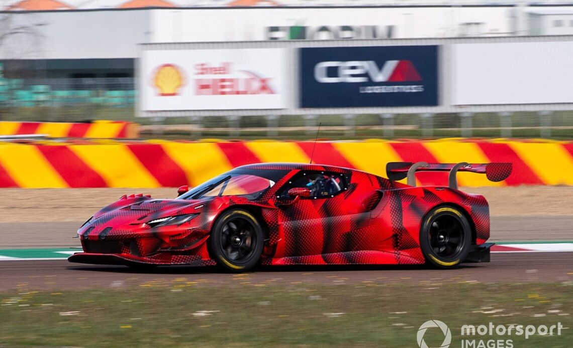 Ferrari’s all-new 296 GT3 breaks cover in Fiorano shakedown test