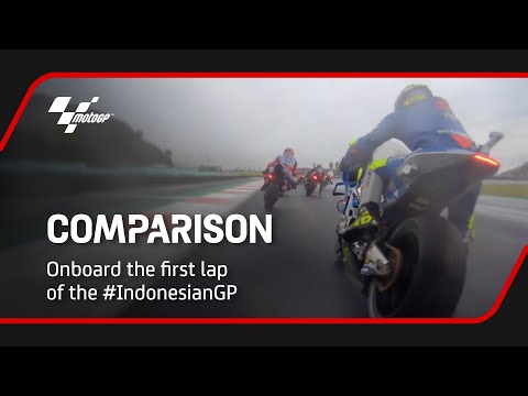 First lap onboard comparison | 2022 #IndonesianGP