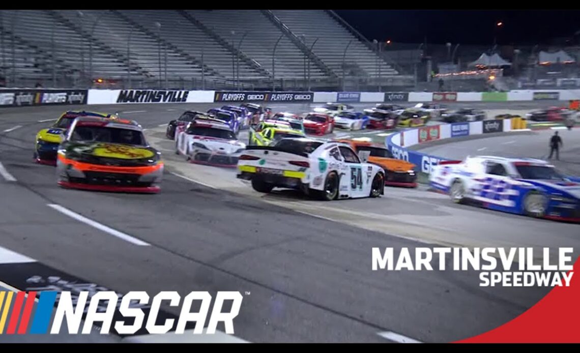Gragson walks off with dramatic Martinsville win | NASCAR Xfinity Series Extended Highlights