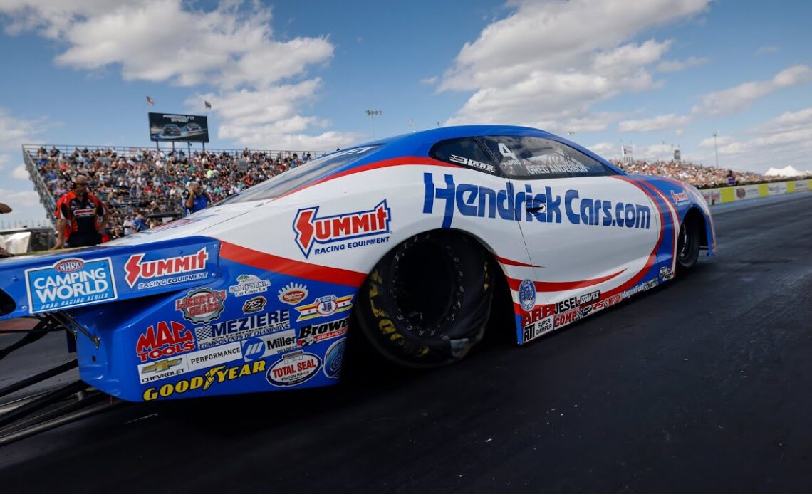 HISTORY!  Greg Anderson becomes winningest Pro Stock driver of all time