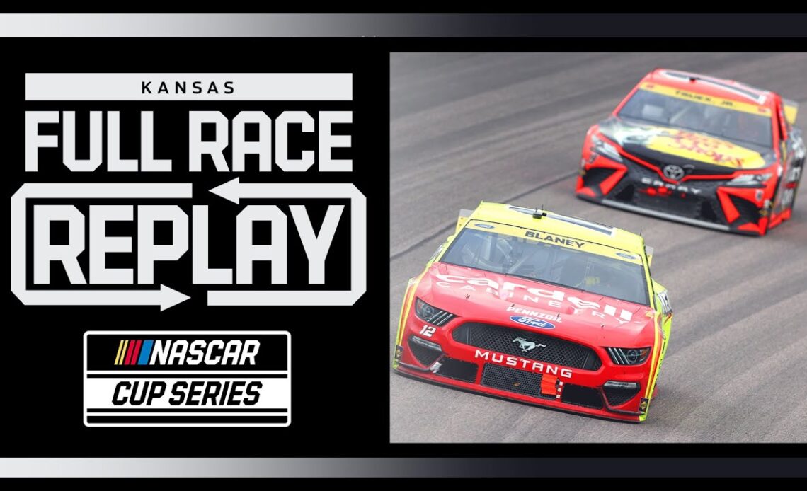 Hollywood Casino 400 from Kansas Speedway | NASCAR Cup Series Full Race Replay
