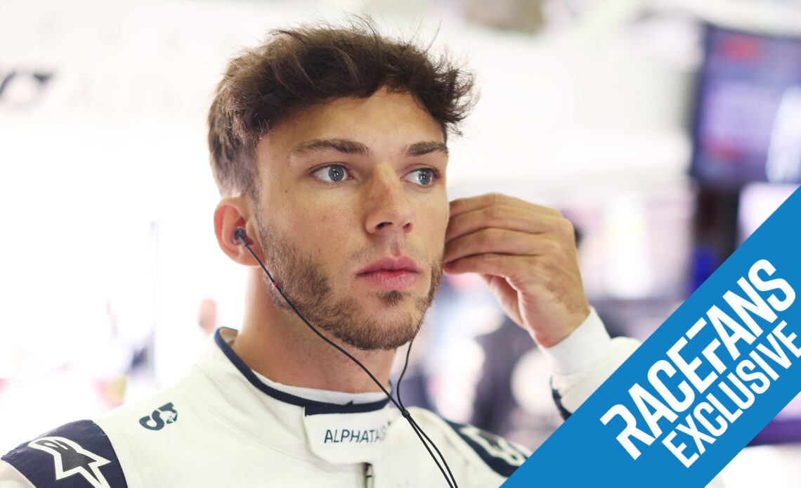 'I belong with Verstappen, Leclerc & Russell': Gasly interview · RaceFans