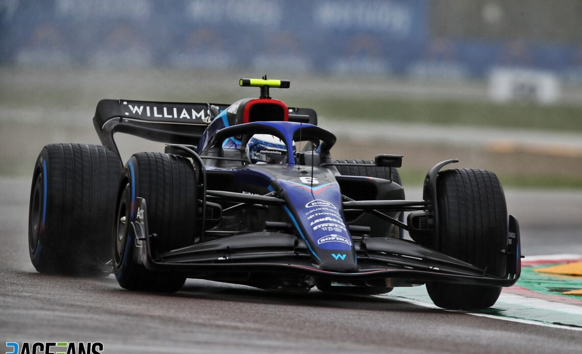 Nicholas Latifi, Williams, Imola, 2022