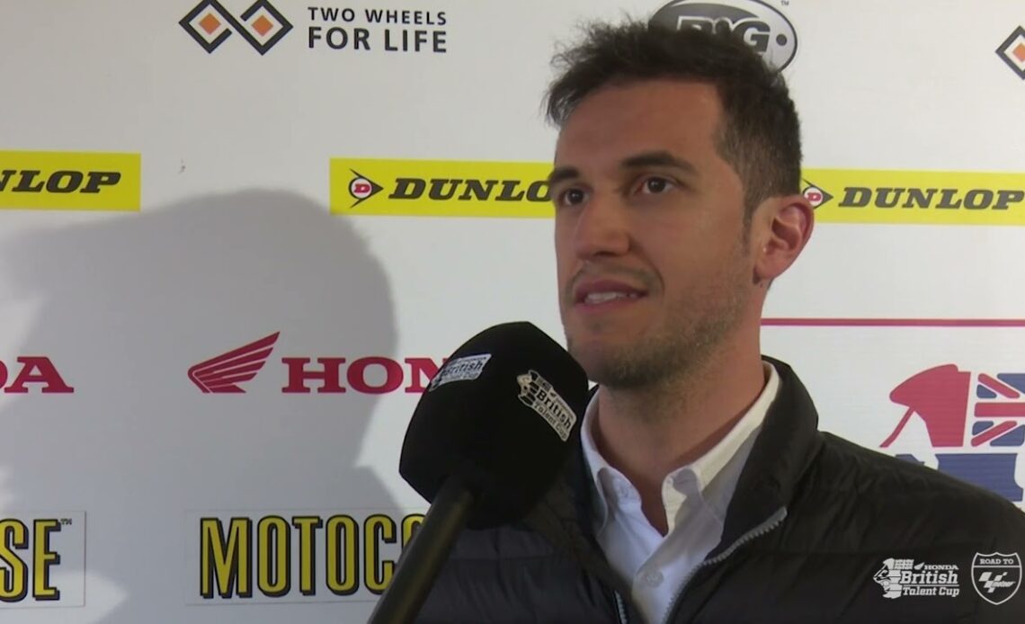 Interview Alex Baldolini Race 1 | Round 1 Silverstone | 2022 Honda British Talent Cup