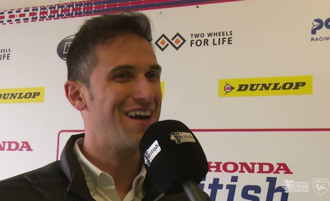 Interview Alex Baldolini Race 2 | Round 1 Silverstone | 2022 Honda British Talent Cup