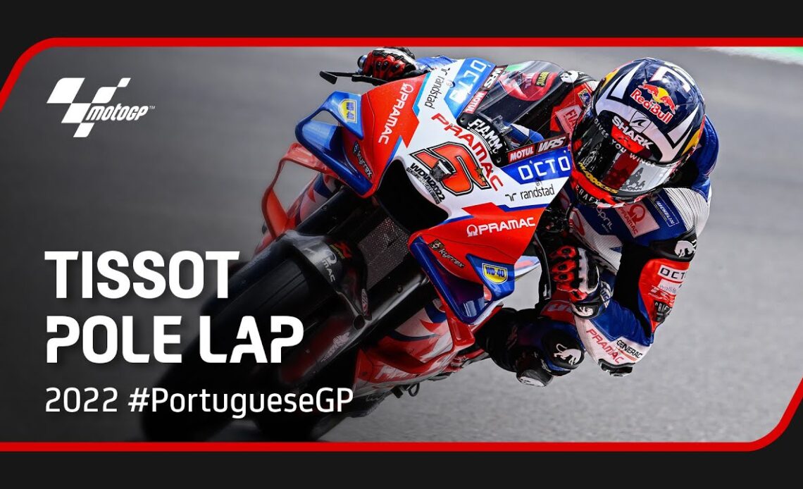 Johann Zarco's Tissot pole lap | 2022 #PortugueseGP
