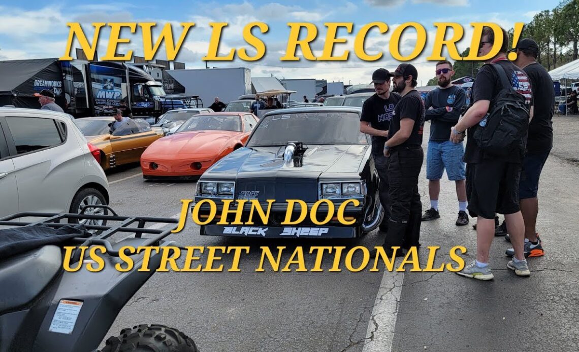 John Doc - US Street Nationals 2022 - Round One Qualifying - NEW HYDRAULIC LS RECORD!