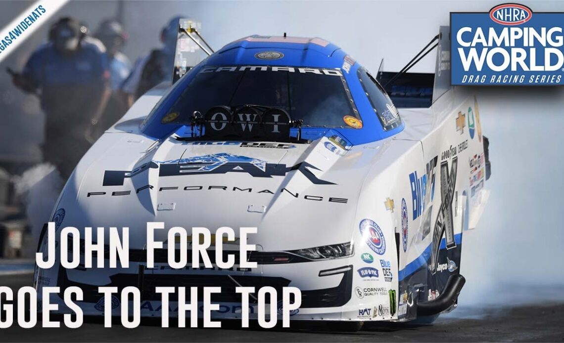 John Force sits at the top after Q1 in Las Vegas