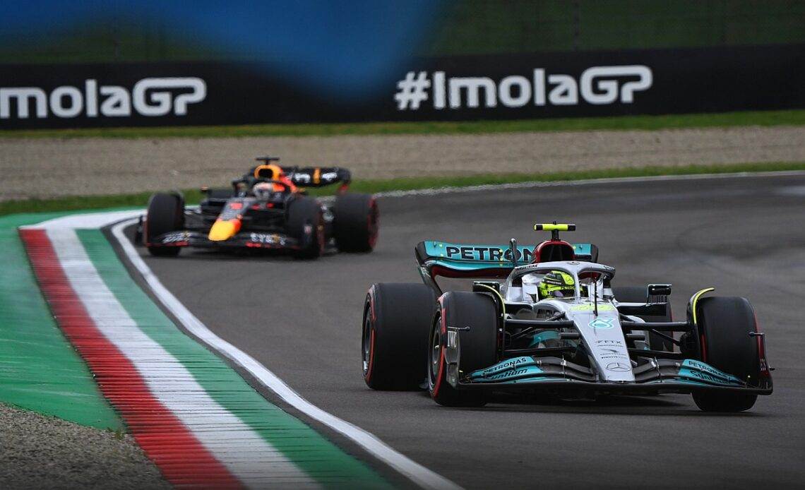 Jos Verstappen "enjoyed" Max lapping Hamilton in Imola F1 GP