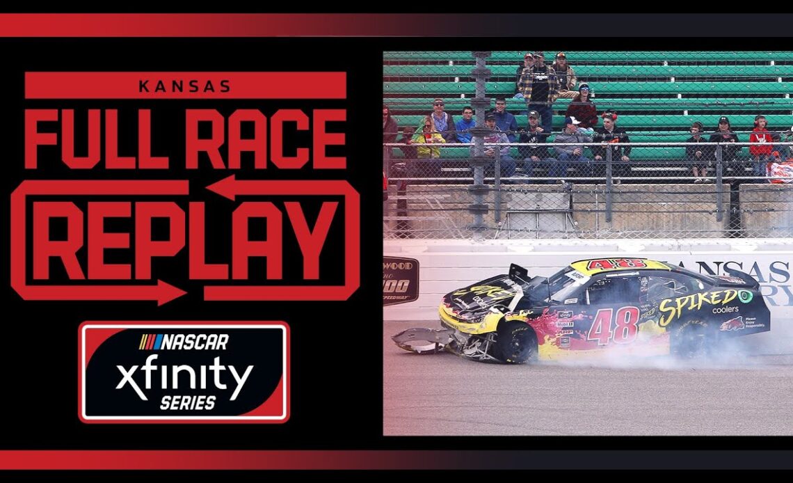 Kansas Lottery 300 from Kansas Speedway | NASCAR Xfinity Series Full Race Replay