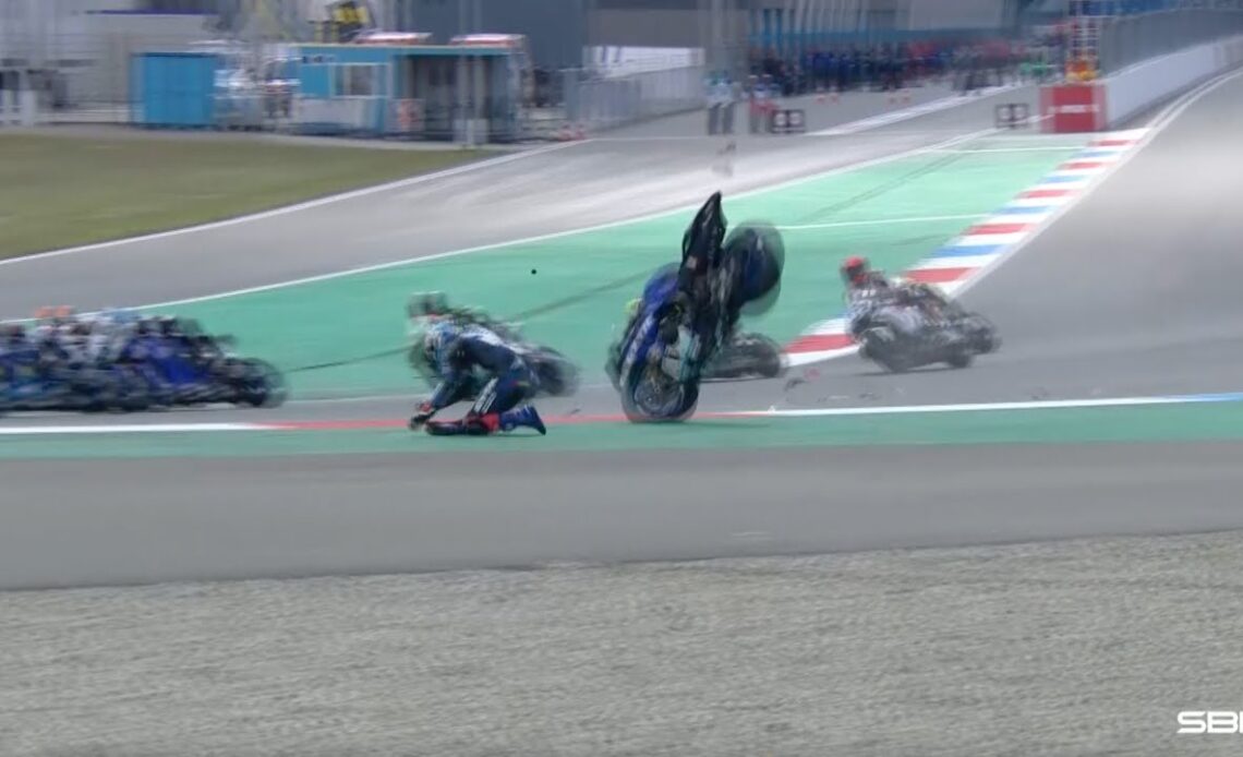 Kohta Nozane suffers a BIG CRASH at Assen | #NLDWorldSBK