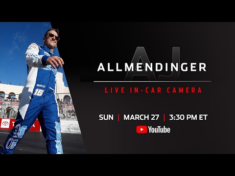 LIVE: AJ Allmendinger's in-car camera at COTA