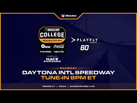 LIVE: eNASCAR College iRacing Series from Daytona