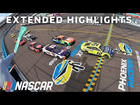 Late-race restarts provide another close finish at Phoenix | NASCAR Cup Series Extended Highlights